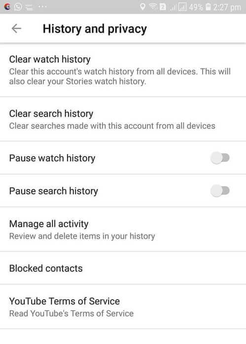 How to Delete YouTube History