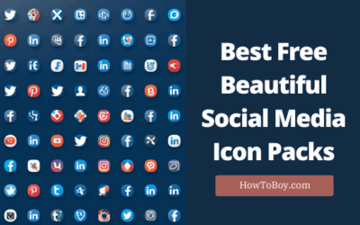 Best Free Beautiful Social Media Icon Packs