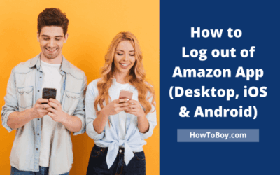 How to Log out of Amazon App