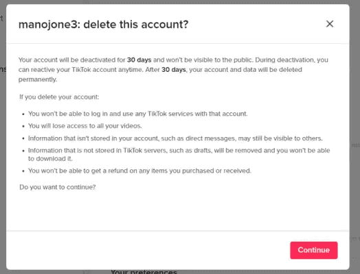 Delete TikTok Delete TikTok