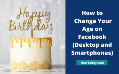 How to Change Age on Facebook