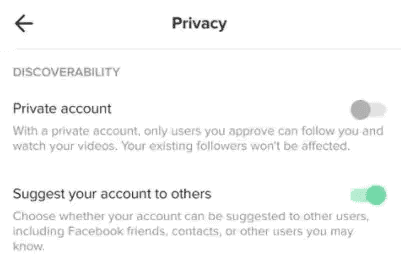 create tiktok private account create tiktok private account