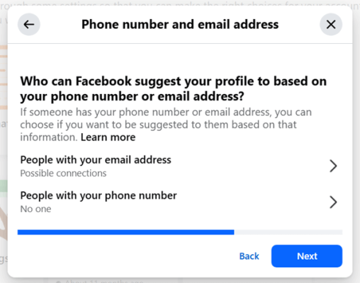 facebook privacy settings